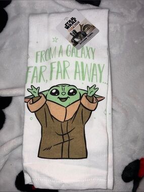 3/$20 bundle Mandalorian Star Wars kitchen towel